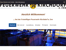 Tablet Screenshot of ff-kirchdorf.de